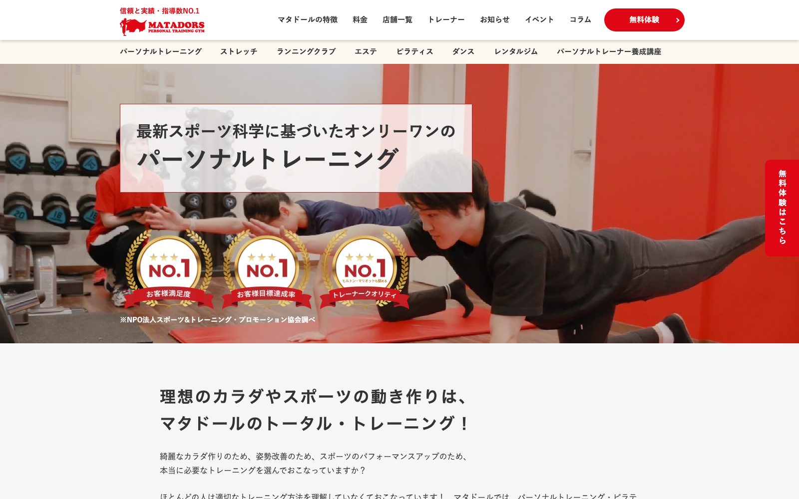 マタドール 名古屋栄店の店舗写真